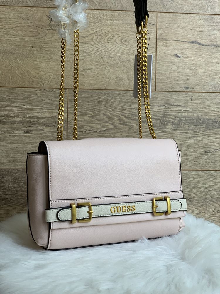 жіноча сумка guess розова