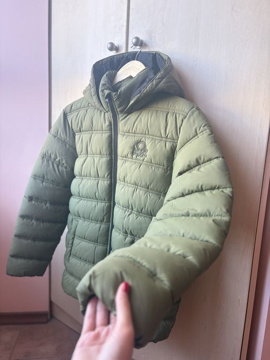 куртка Зимова ( єврозима ) оригінал benetton на хлопчика 10-13 років