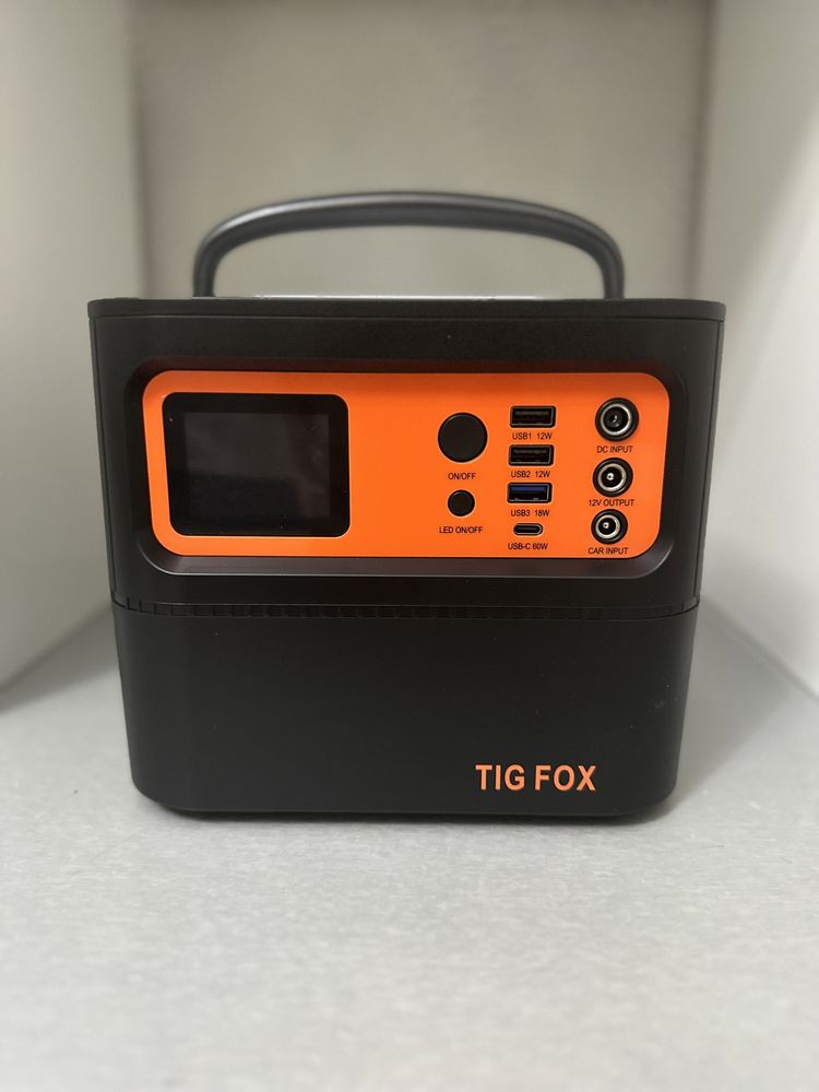 Оригинал Портативная зарядная станция  Tig Fox T500 500 Вт