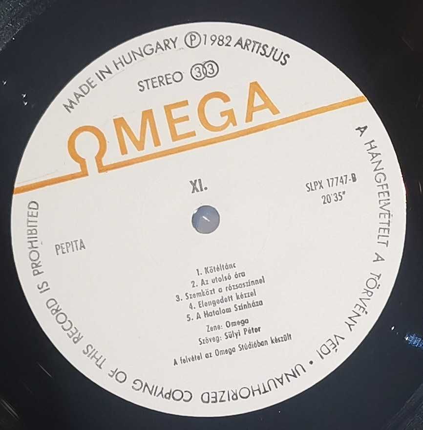 Omega – XI. - LP