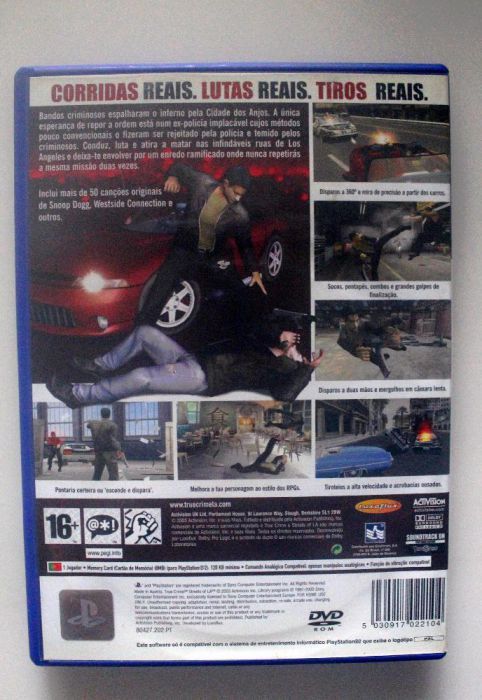 True Crime Streets of LA - Playstation 2