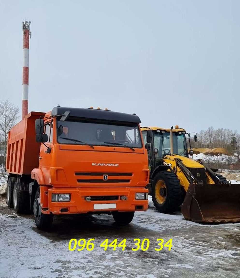 Экскaватop JCB-3СХ. Bывоз ГPУHTA,МУCOPA.XЛАMА: Авто 10-30т ДaФы Кaмaзы