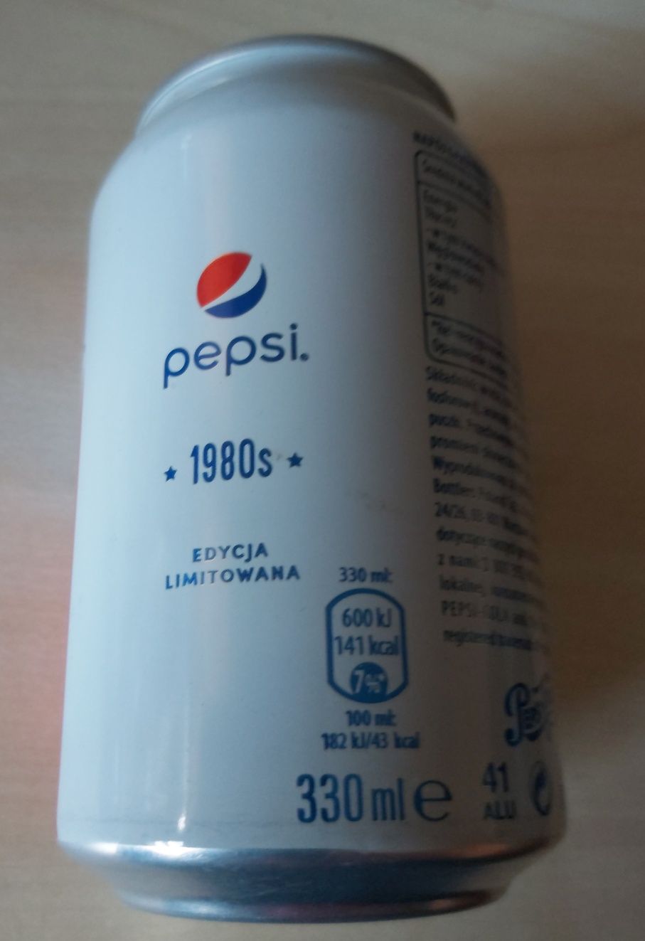 Puszka po Pepsi z limitowanej serii