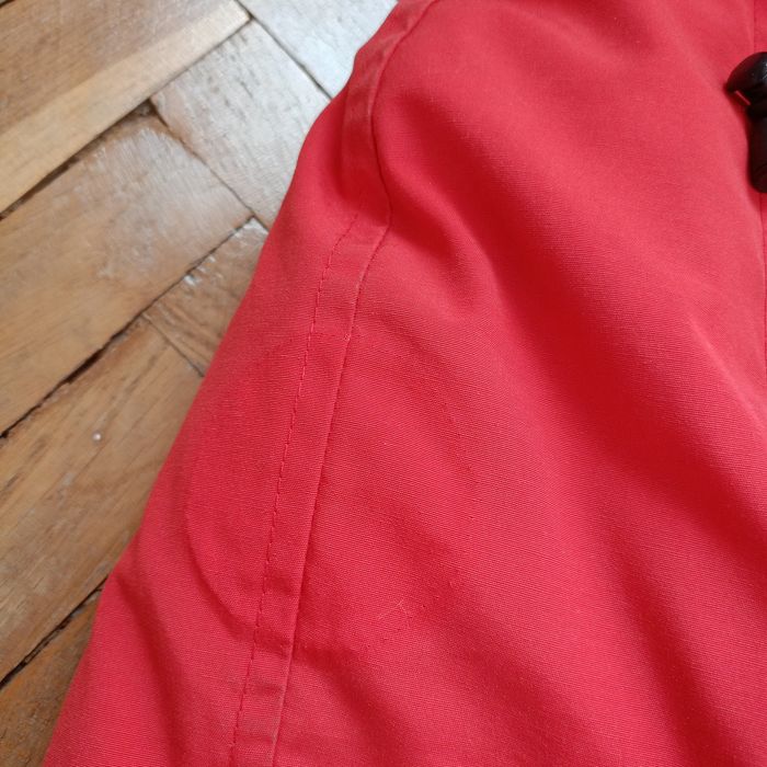 Червоний пуховик Chinese Goose, XS