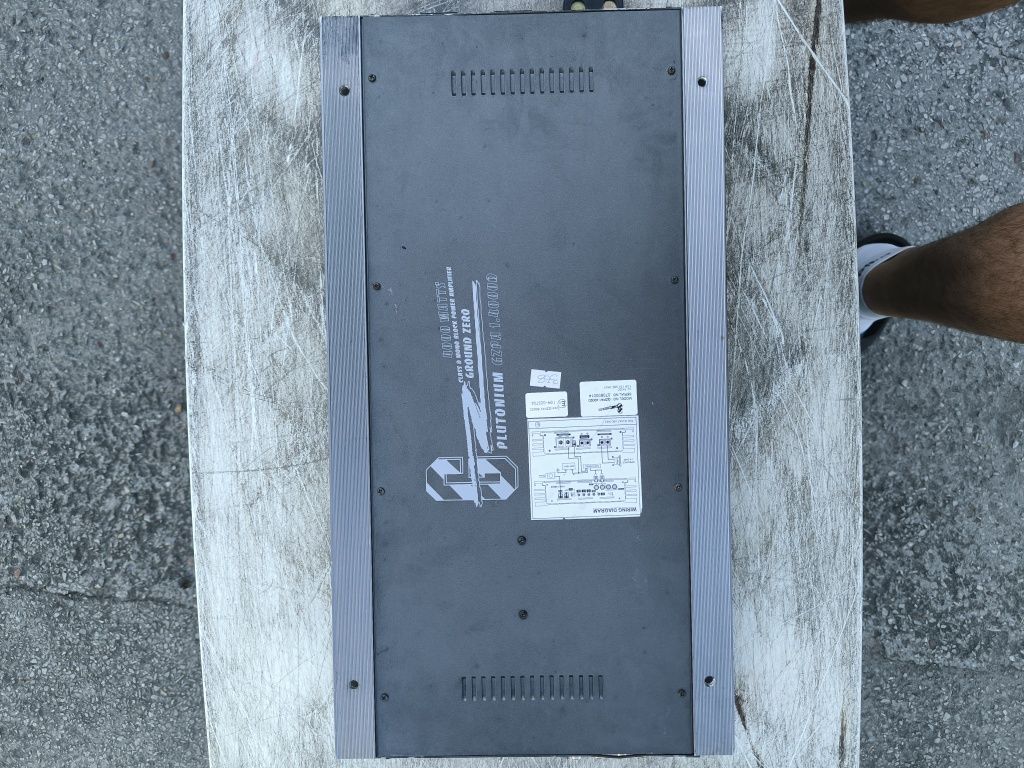 Wzmacniacz Ground Zero GZPA 1.4000D monoblok 4000 RMS mega jakość tani