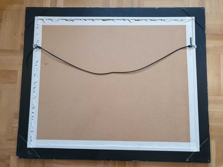 Obraz "Achelous" Richard Franklin kopia stan bardzo dobry 130x110 cm