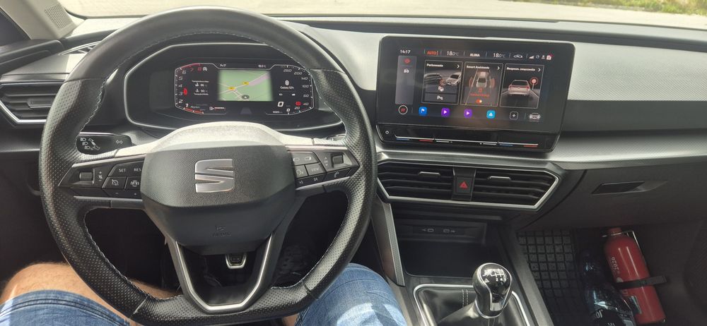 Seat Leon 4 1.5TSI ST Virtuale, Lampy Led, Duza Navi, Zadbany, Prywatn