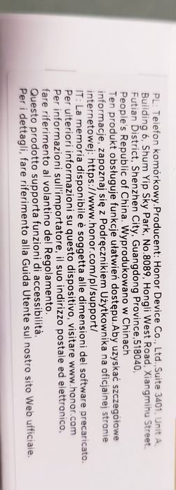 Honor 400 Smart 5g 4/128gb nowy