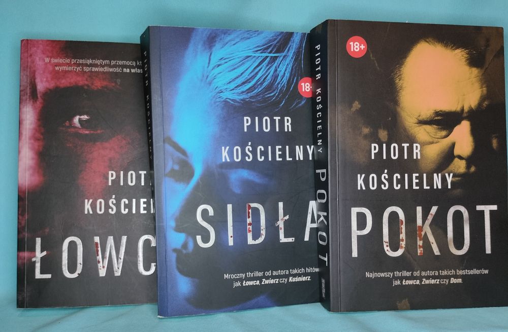Piotr Kościelny, 3 książki,  seria o komisarzu Sikorze