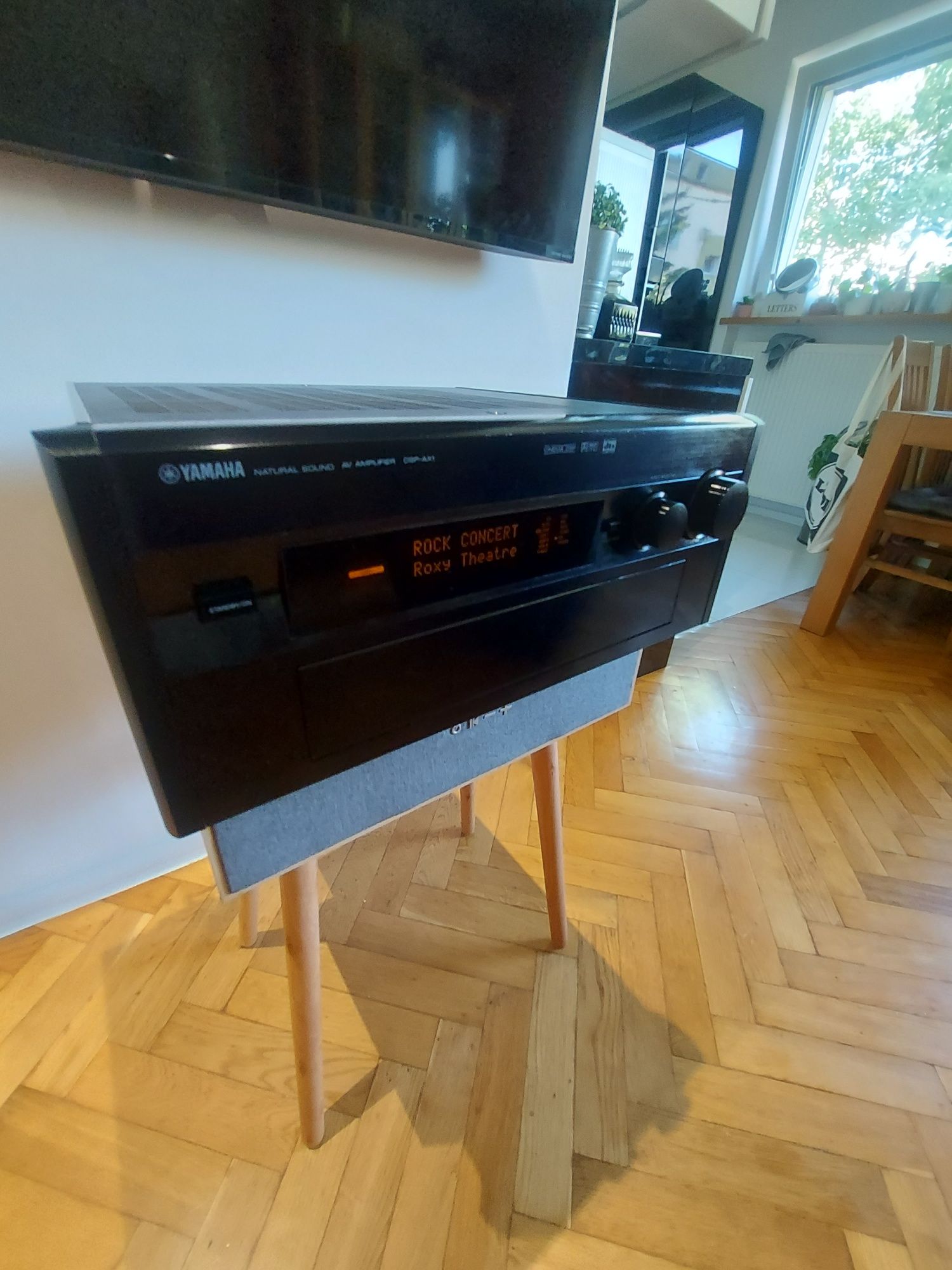 Amplituner Yamaha DSP -AX 1 Potężny 550 Watt Oryginalny pilot ! Unikat