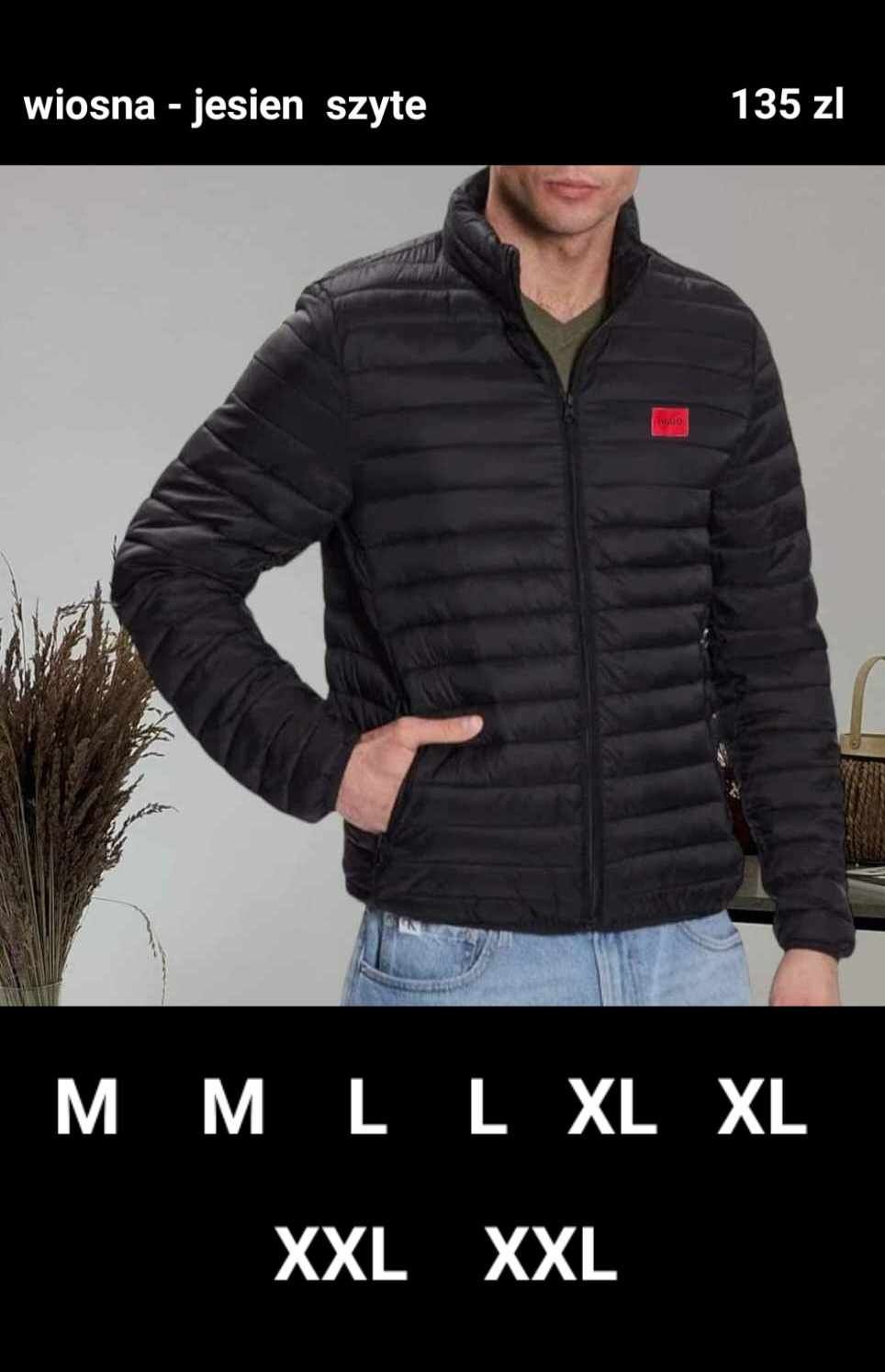 Nowa kurtka Męska Szyte Logo M L XL XXL różne modele.