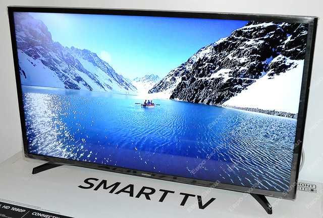 Новый телевизор Samsung 45 дюйма со Smart tv, Т2, 4К - Гарантия 24 мес