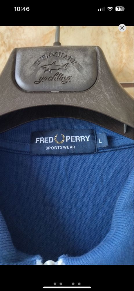 Футболка Fred Perry на лампасах поло