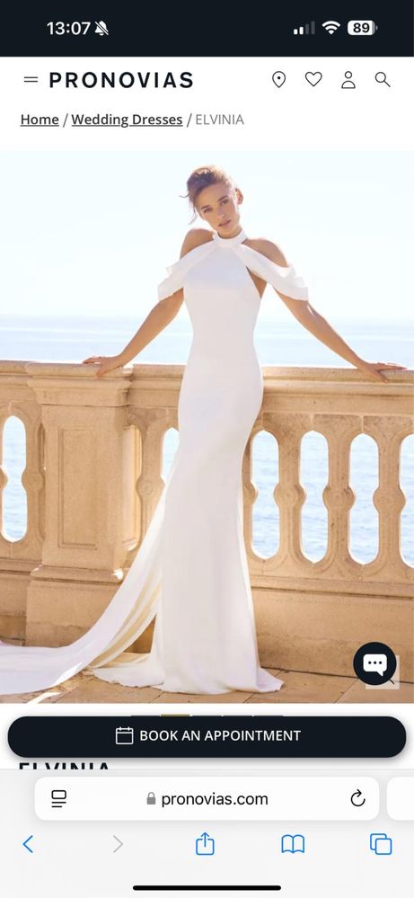Vestido de noiva novo - nunca usado - Pronovias