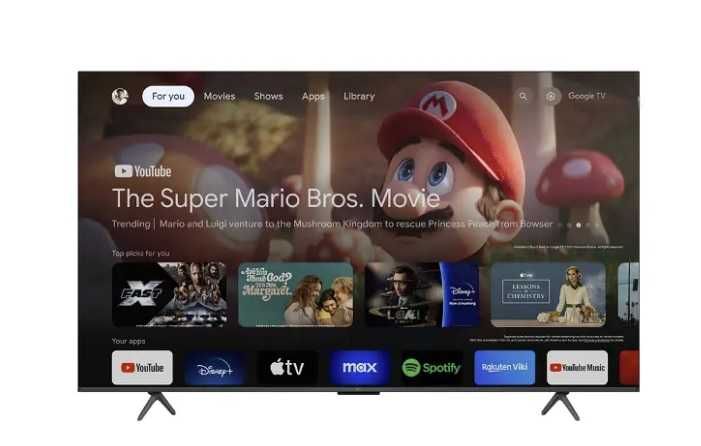 Telewizor  TCL 75C75B 75" QLED 4K 144Hz Google TV Dolby Atmos Dolby