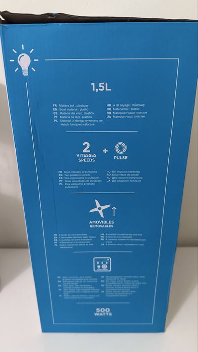 Liquidificadora Qilive Q.5176 – 1,5 L / 500 W – Em ótimo estado