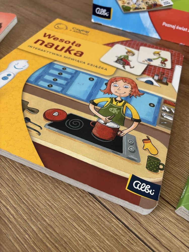 Czytaj z albikiem - pióro i 7 książek