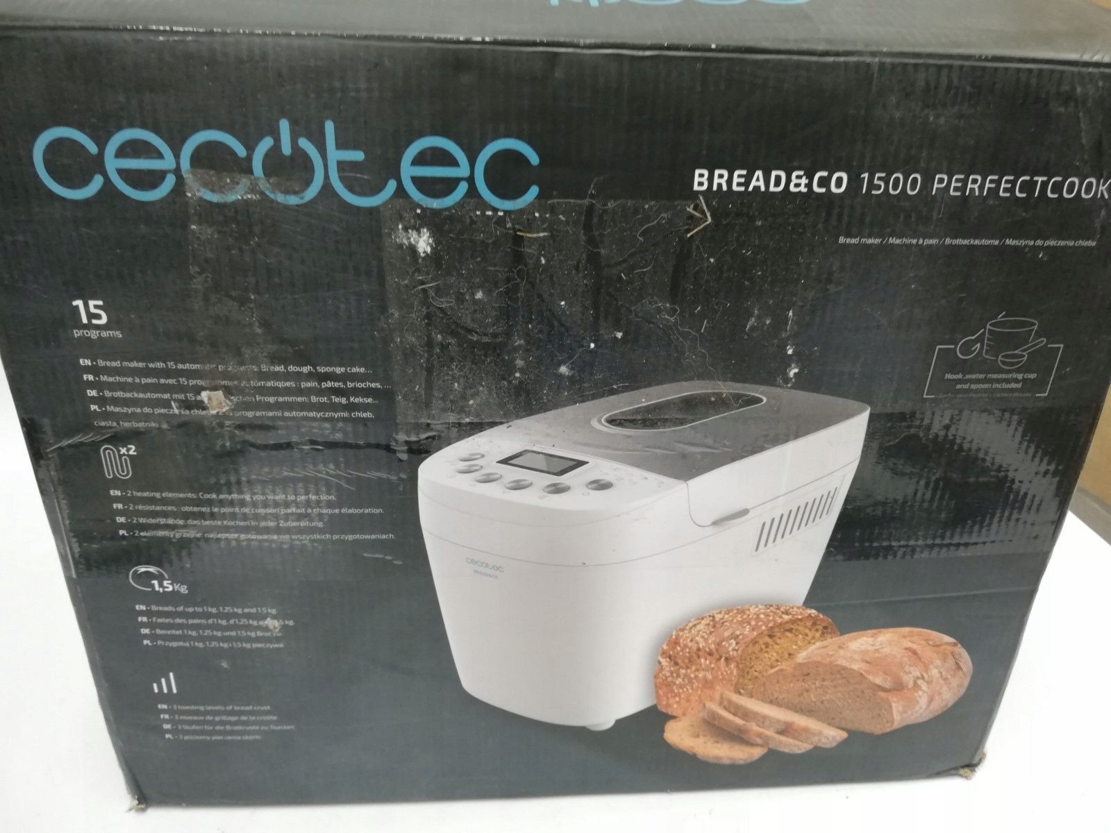 Wypiekacz Do Chleba Cecotec 2229 Biały 850 W