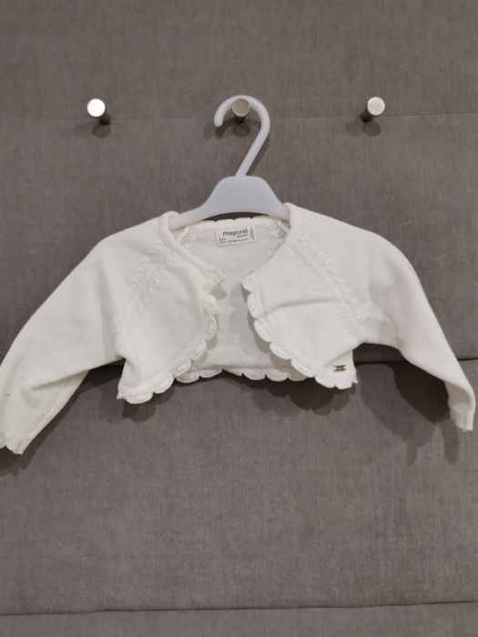 Abrakadabra ubranie na chrzest/ślub dla dziewczynki roz 68,