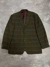 Чоловічий вовняний піджак блейзер harris tweed wool blazer