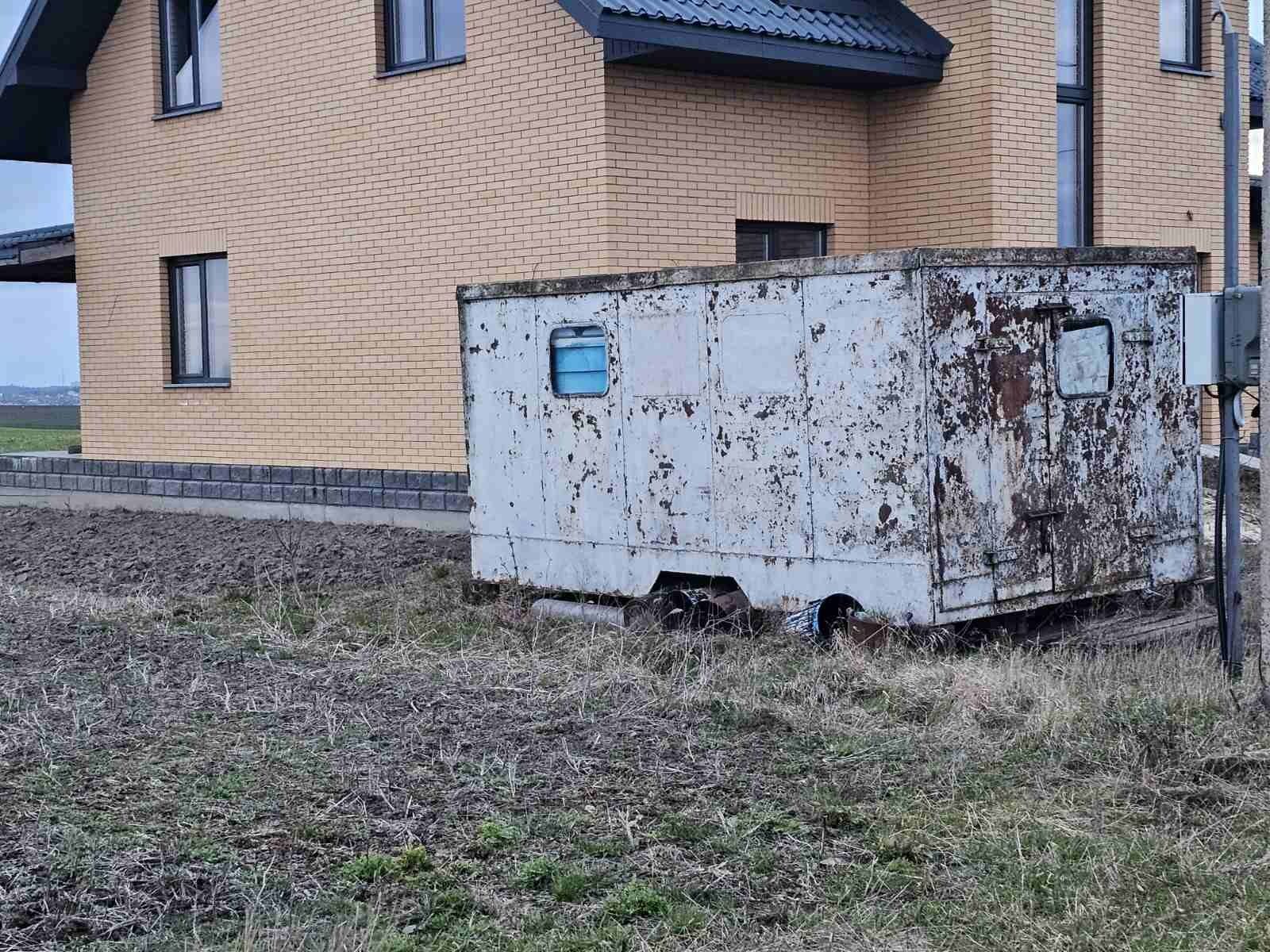 Будівельний вагончик, контейнер