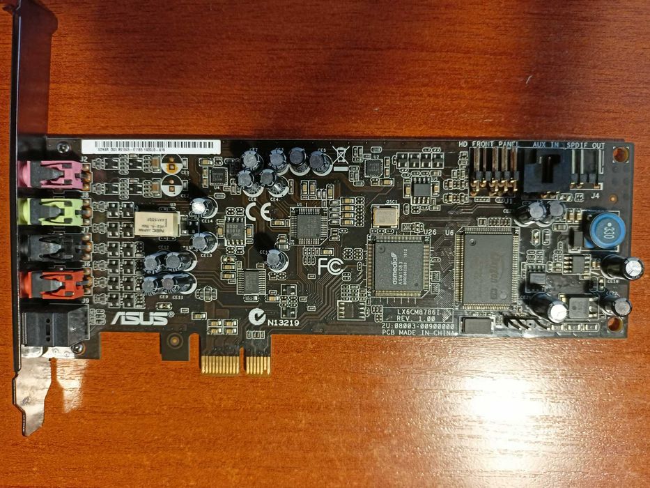 Звукова карта Asus Xonar DGX. PCI Express. (Є нюанс).