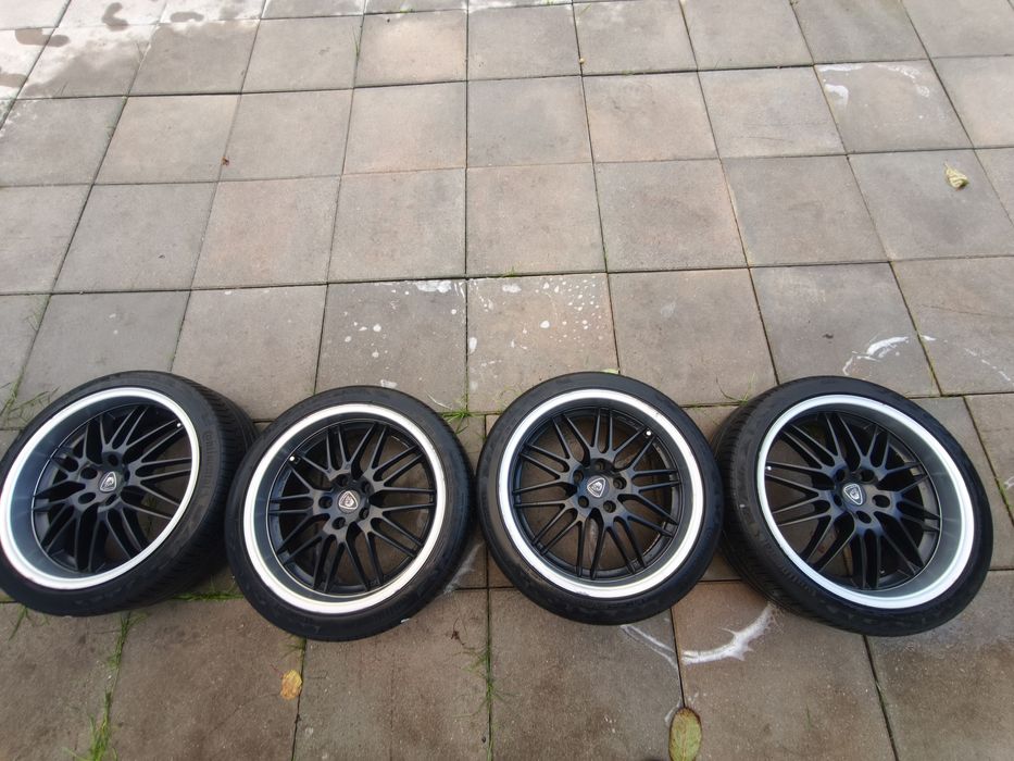 Alufelgi ALUETT Z12BM 8x18" 5x108 Et 45