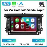 Stacja Radiowa GPS Radio Samochodowe Car Radio WiFi Bluetooth