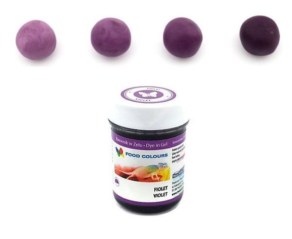 Barwnik Spożywczy W Żelu - 35G - Fioletowy