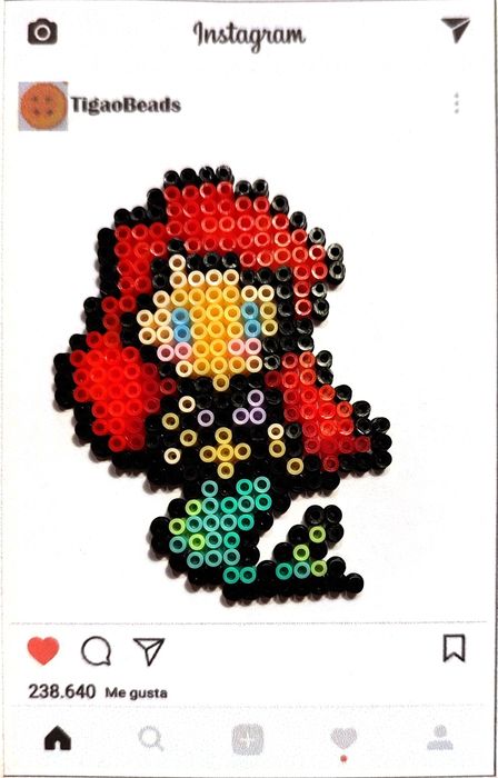 Porta Chaves em Hama Beads