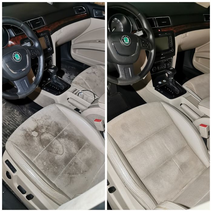 Pranie tapicerki samochodowej, autodetailing, polerowanie lamppolerowa