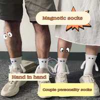 Skarpetki magnetyczne rączki dla par funny socks 35-40