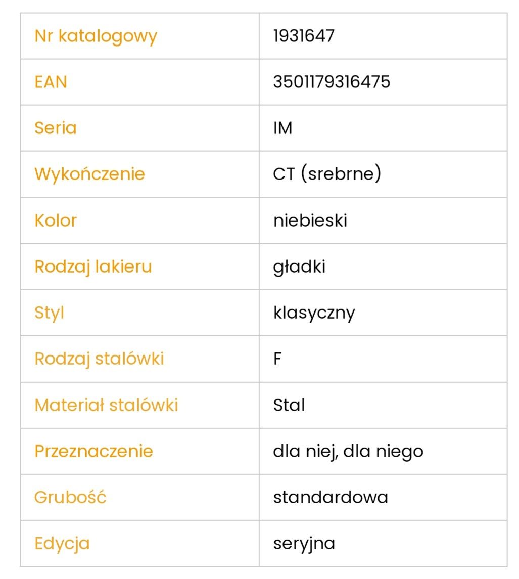 Pióro wieczne Parker IM Niebieskie CT