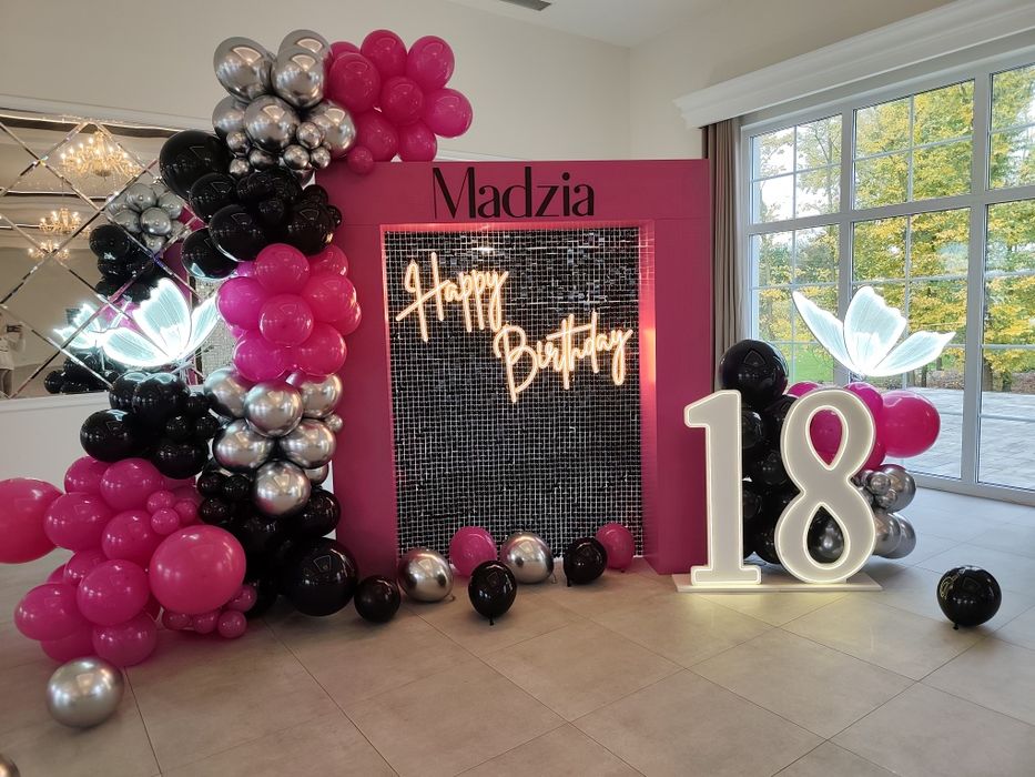 ŚCIANKA NA 18, 30, 50 urodziny