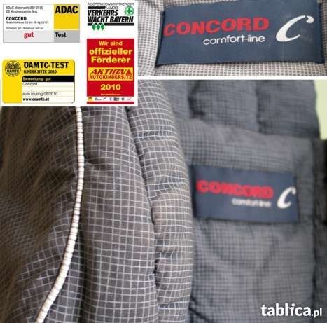 xFotelik CONCORD Comfort-Line LiftPRO Evo 15-36kg ZOBACZ LADNY maxi