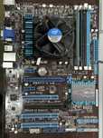 Материнська плата ASUS P8H77-V LE (LGA1155) + 4 Гб оперативна памʼять