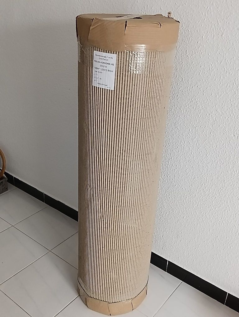 Podkład pod panele, korek w rolce, podkład HQ 0,8mm x 1,22m x 100m