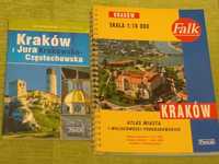 Kraków Jura Krakowsko Częstochowska Atlas miasta i okolic