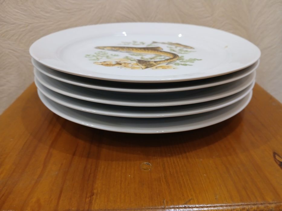 Набір тарілок Eschenbach. Риби. Німеччина