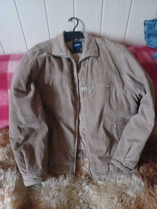 Kurtka męska r. L sztruksowa zadbana