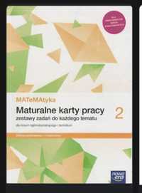 Matemartyka 2 maturalne karty pracy