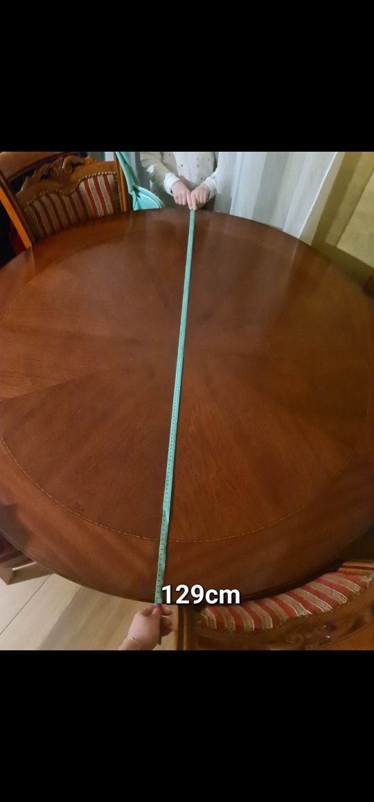 Stół okrągły antyczny