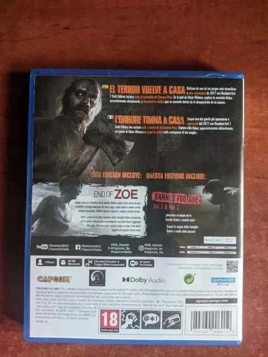 Resident Evil Biohazard Gold Edition para PS5