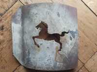 Stalowy emblemat konia (do znakowania/malowania)