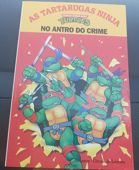 Livros ' Tartarugas Ninja '