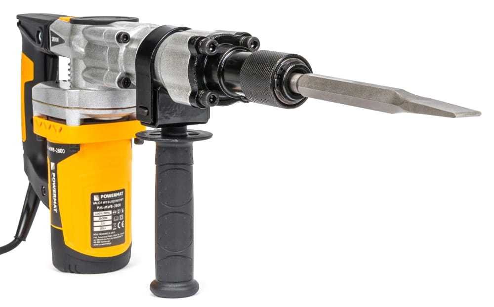 POWERMAT Młot Wyburzeniowy Udarowy Do Kucia 15j 2800w Sds PM0673