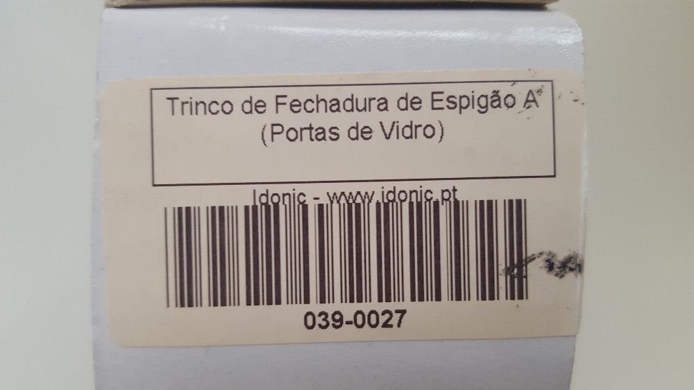 Fechadura / Testa eléctrica para portas + caixa para trinco (NOVO)