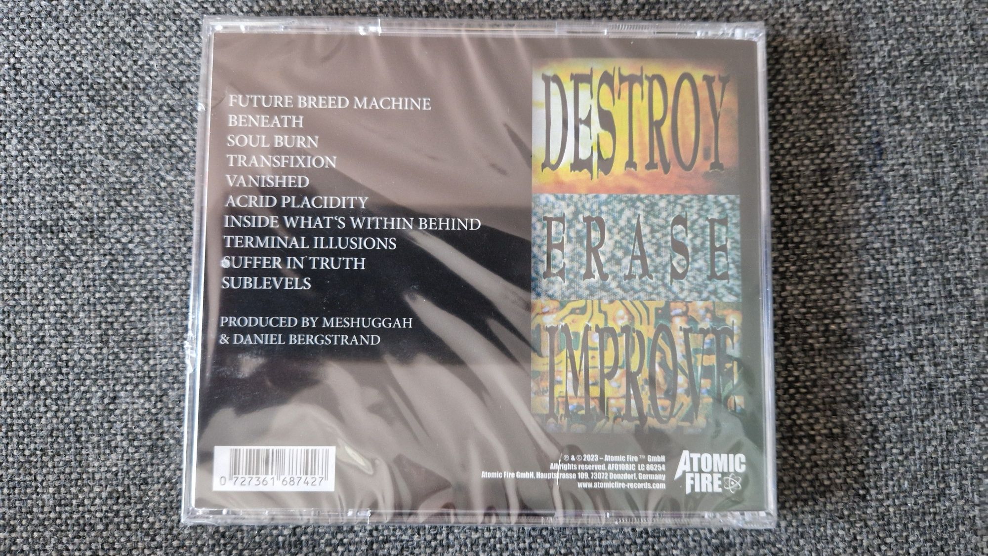 MESHUGGAH - Destroy Erase Improve