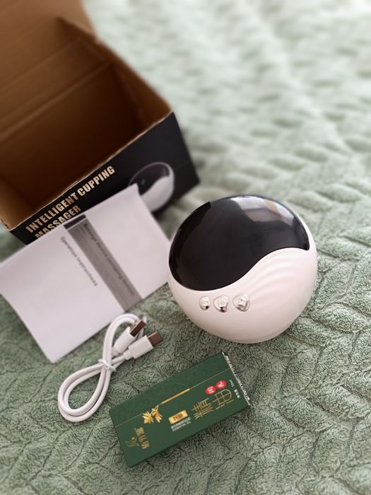 Антицелюлітний вакуумний ручний  масажер для тіла Intelligent Cupping