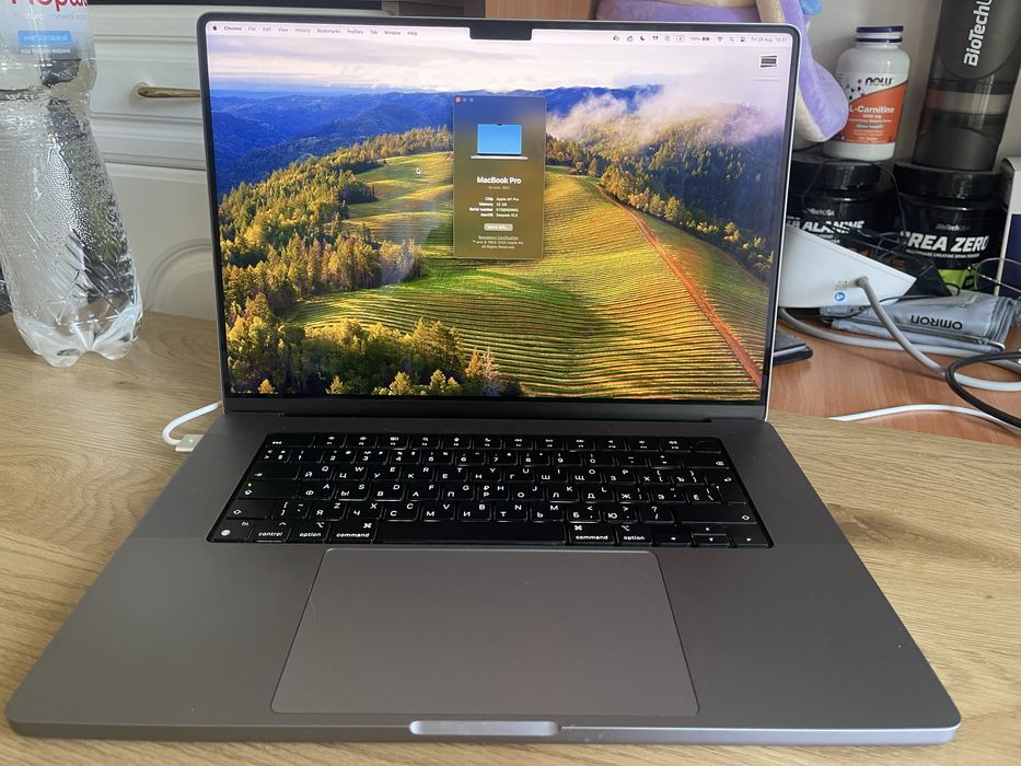 Офіційний Macbook pro 2021, 16’’, m1 pro 1TB/32GB